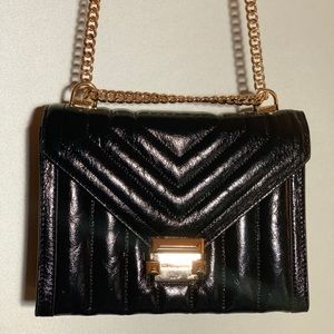 Michael Kors Lamb Leather Black Quilted Bag